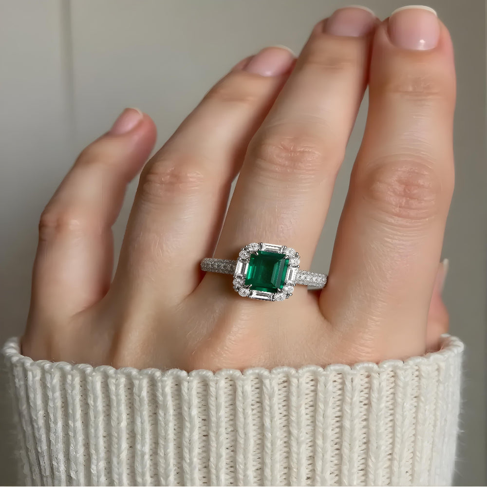 Premium Emerald Ring