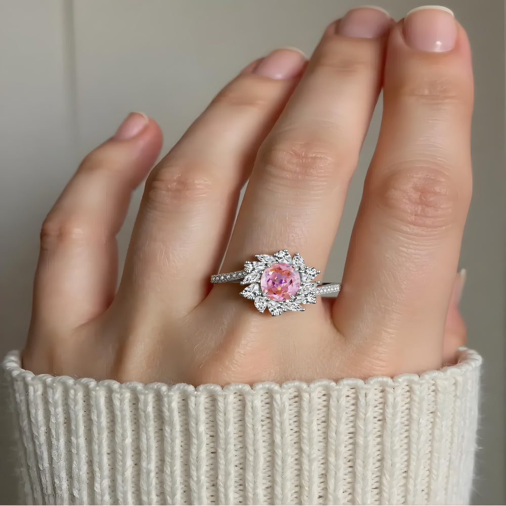 Luxury Pink Diamond Ring
