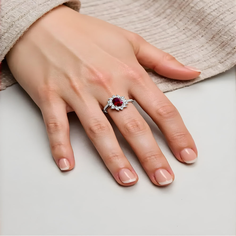 Luxury Ruby Ring