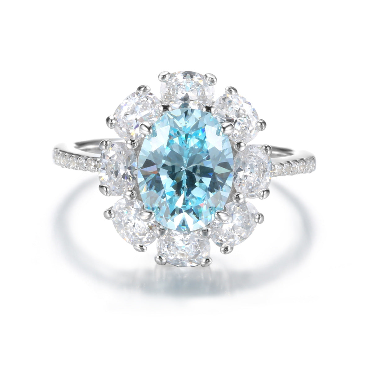 Light Aquamarine Ring